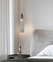 MANGA: Interior Glass Cylinder Pendant Lights