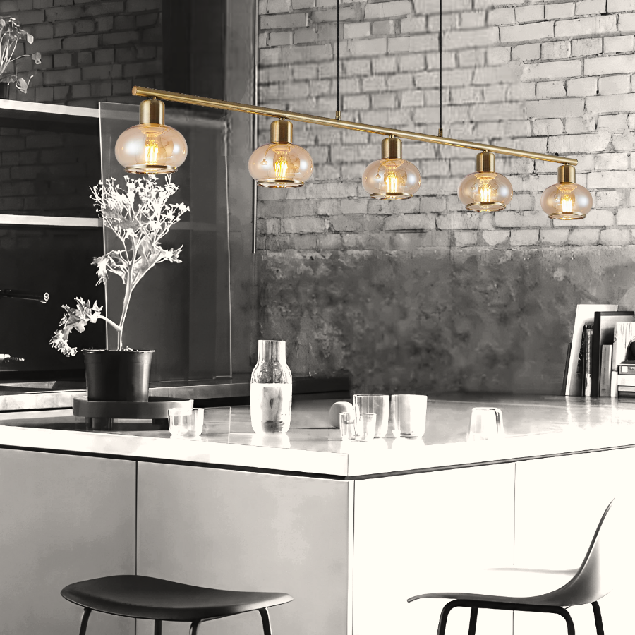 MARBELL 5 LIGHT PENDANT