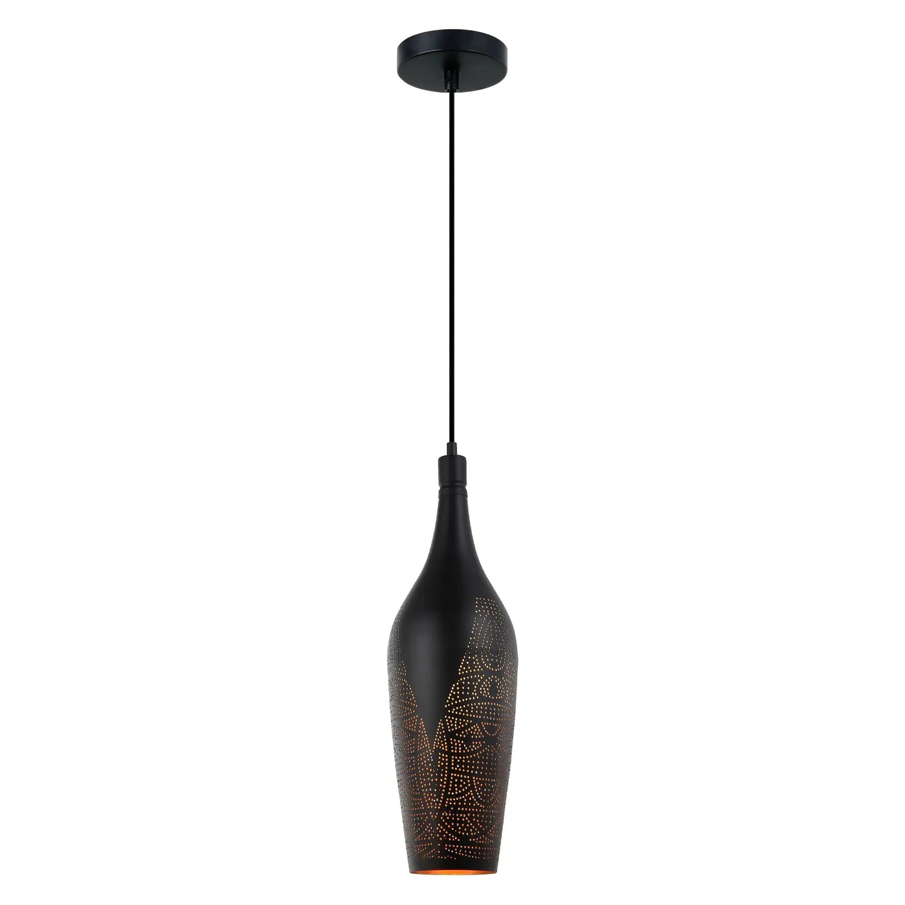 MARRAKESH: Bohemian Interior Bottle Shape Pendant Lights