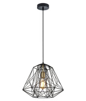 MARTE: Geometric Design Interior Iron Cage Pendant Lights