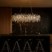 MOLENA 10 LIGHT RECTANGULAR PENDANT