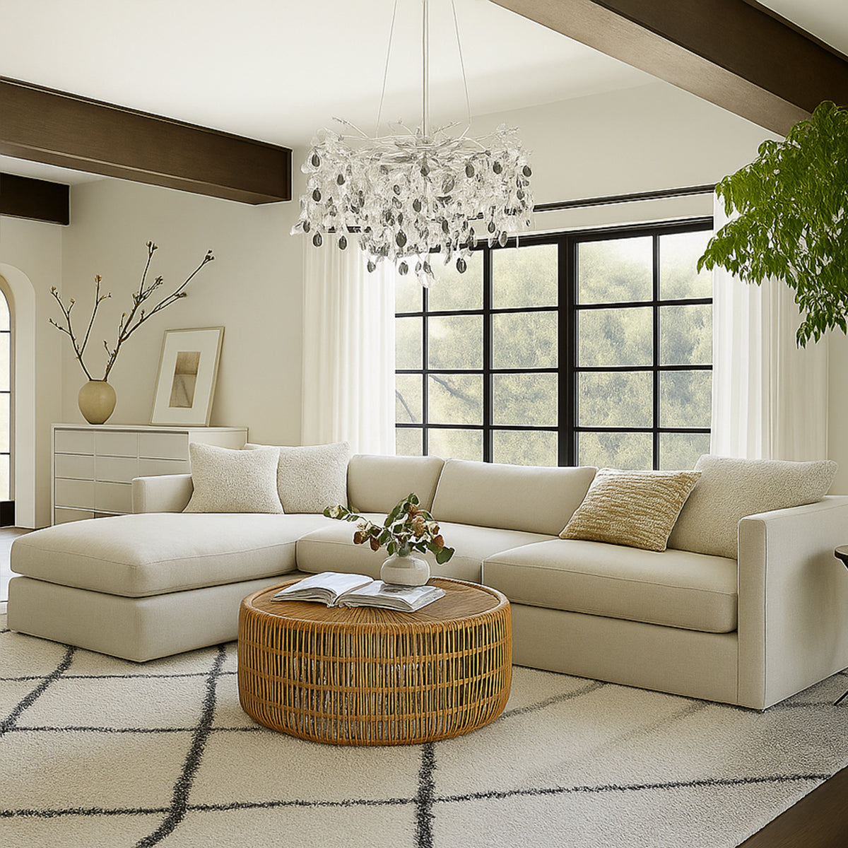 MOLENA 6 LIGHT PENDANT