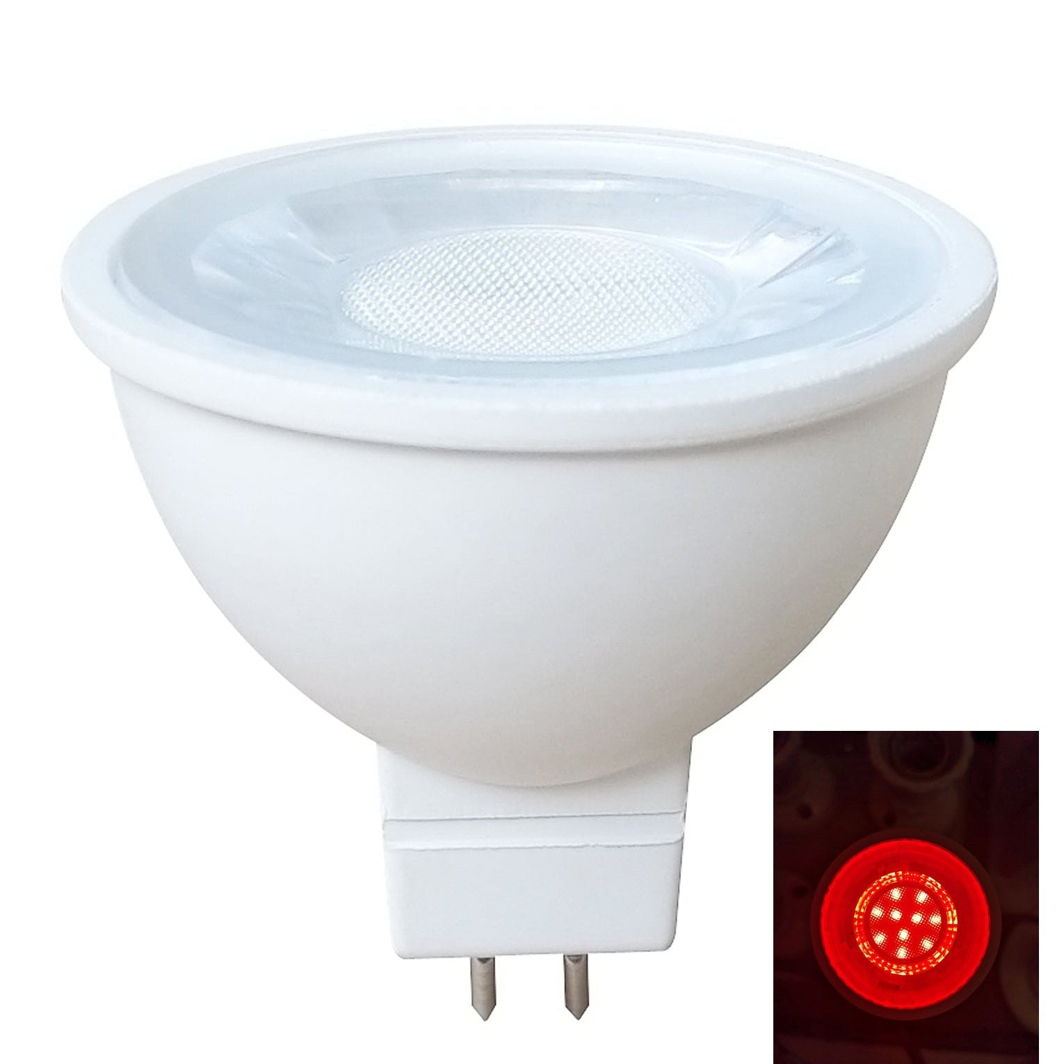 MR16 LED Coloured Globes (5W)