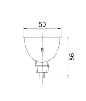 MR16TRI: LED MR16 Tri-CCT Globe (6W)