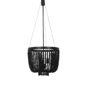 Maddisson Pendant Light Small, Large in Black, Black/Gold, Bronze/Natural or Whitewash/Gold