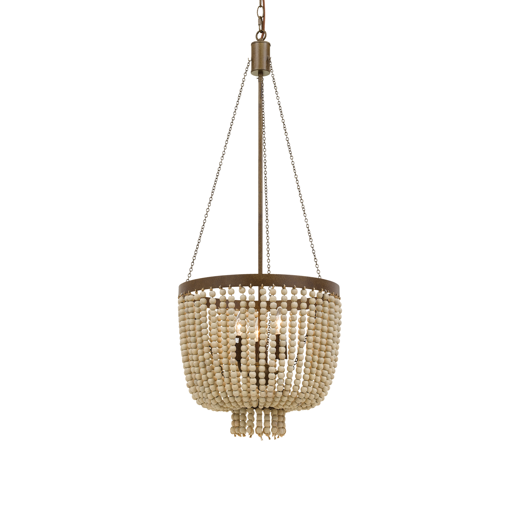 Maddisson Pendant Light Small, Large in Black, Black/Gold, Bronze/Natural or Whitewash/Gold