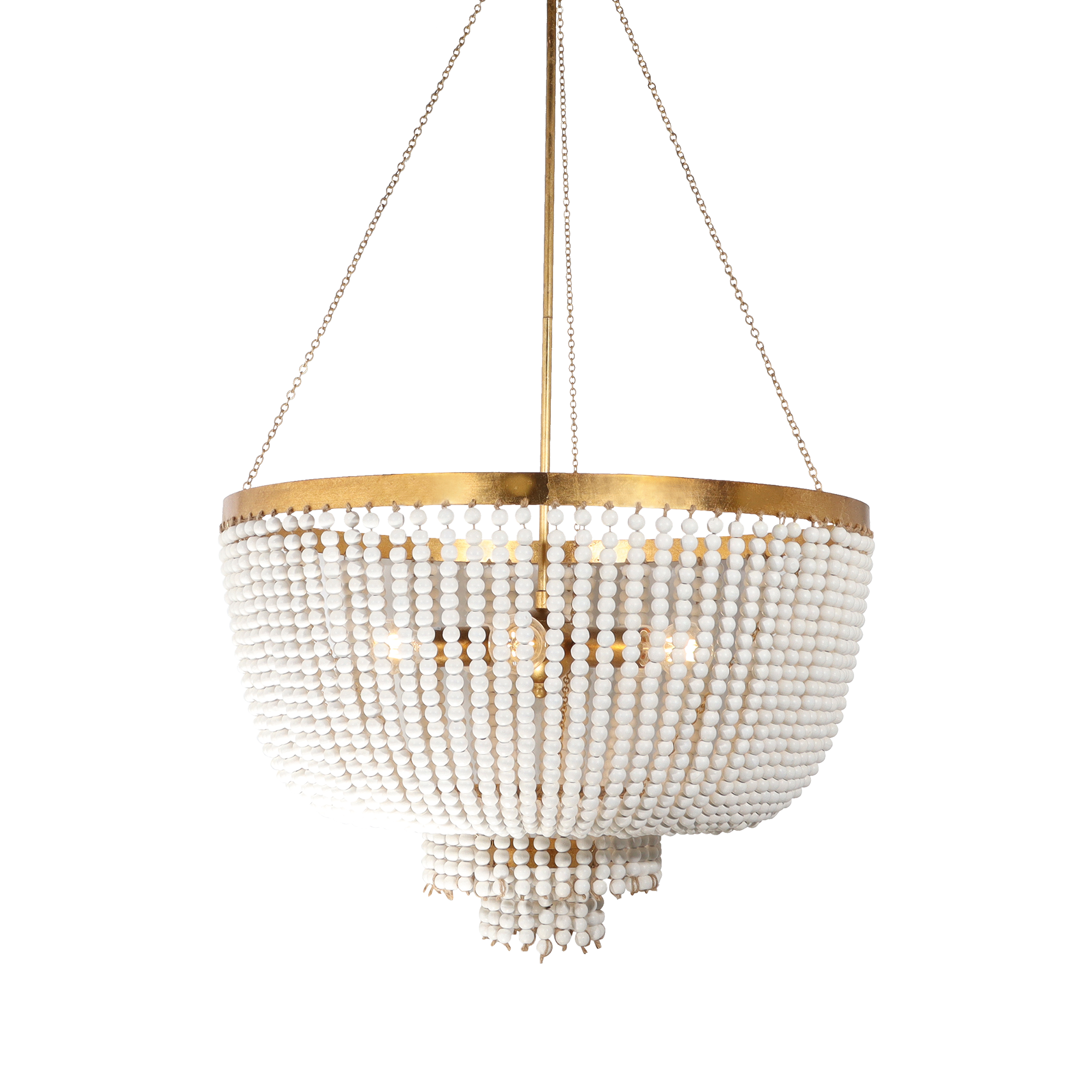 Maddisson Pendant Light Small, Large in Black, Black/Gold, Bronze/Natural or Whitewash/Gold