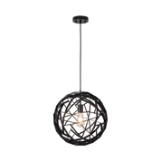 Malmo Pendant Light Small, Medium, Large in Black, Natural or White