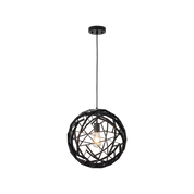 Malmo Pendant Light Small, Medium, Large in Black, Natural or White