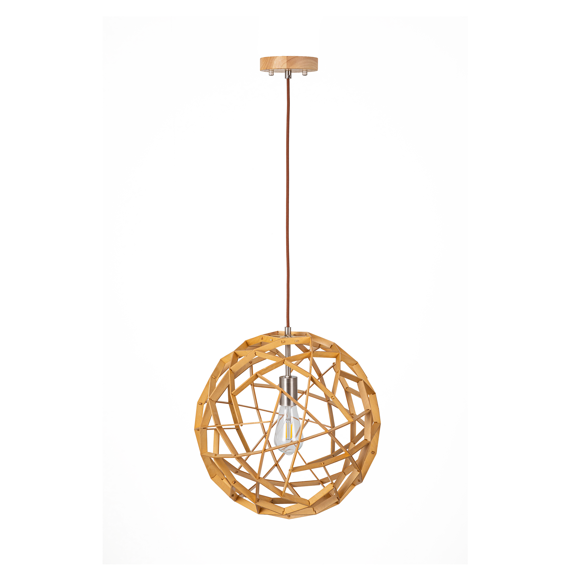 Malmo Pendant Light Small, Medium, Large in Black, Natural or White