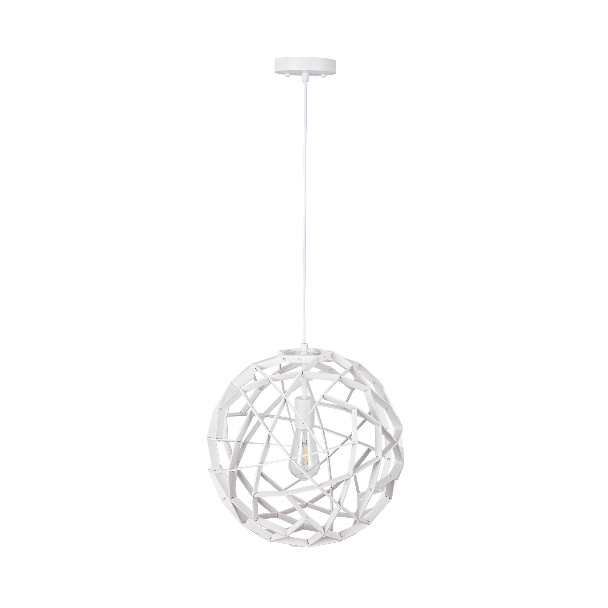 Malmo Pendant Light Small, Medium, Large in Black, Natural or White