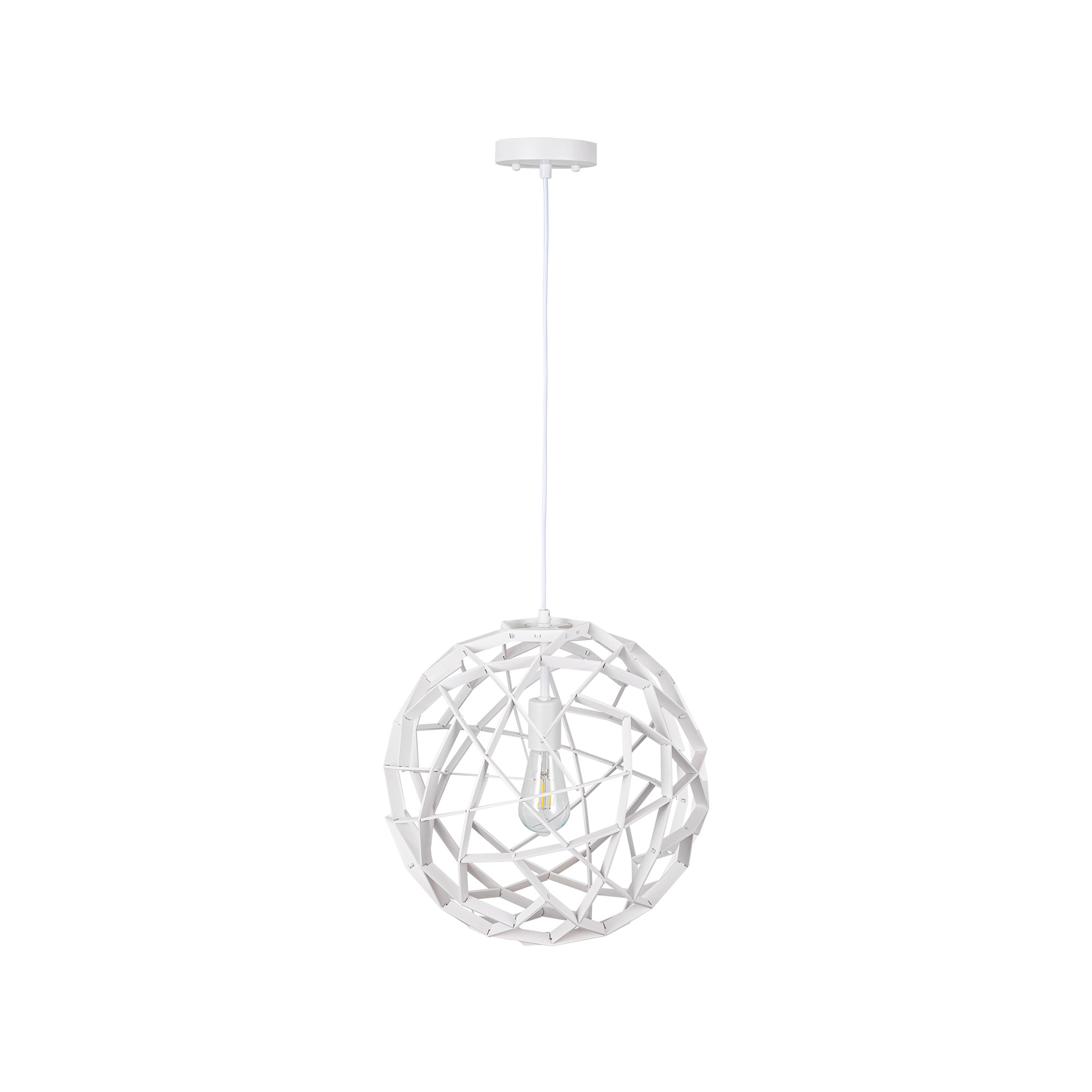 Malmo Pendant Light Small, Medium, Large in Black, Natural or White