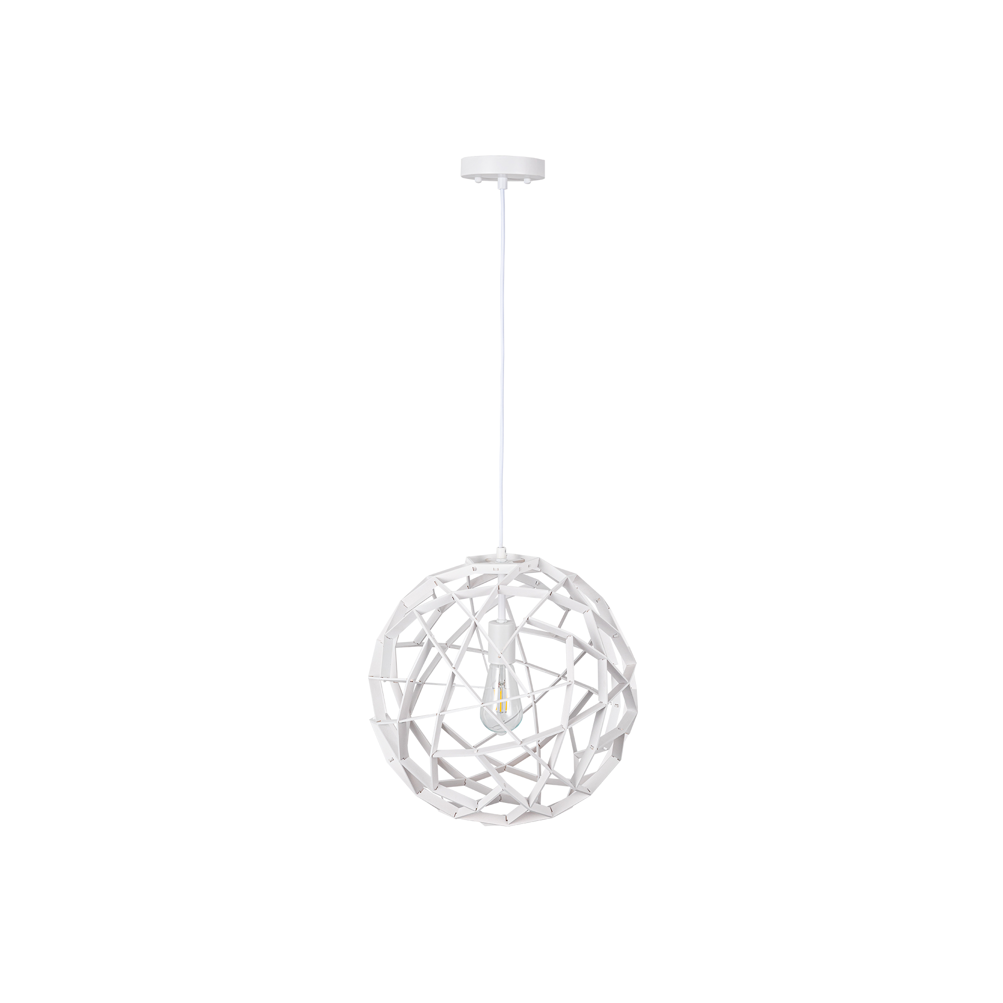 Malmo Pendant Light Small, Medium, Large in Black, Natural or White