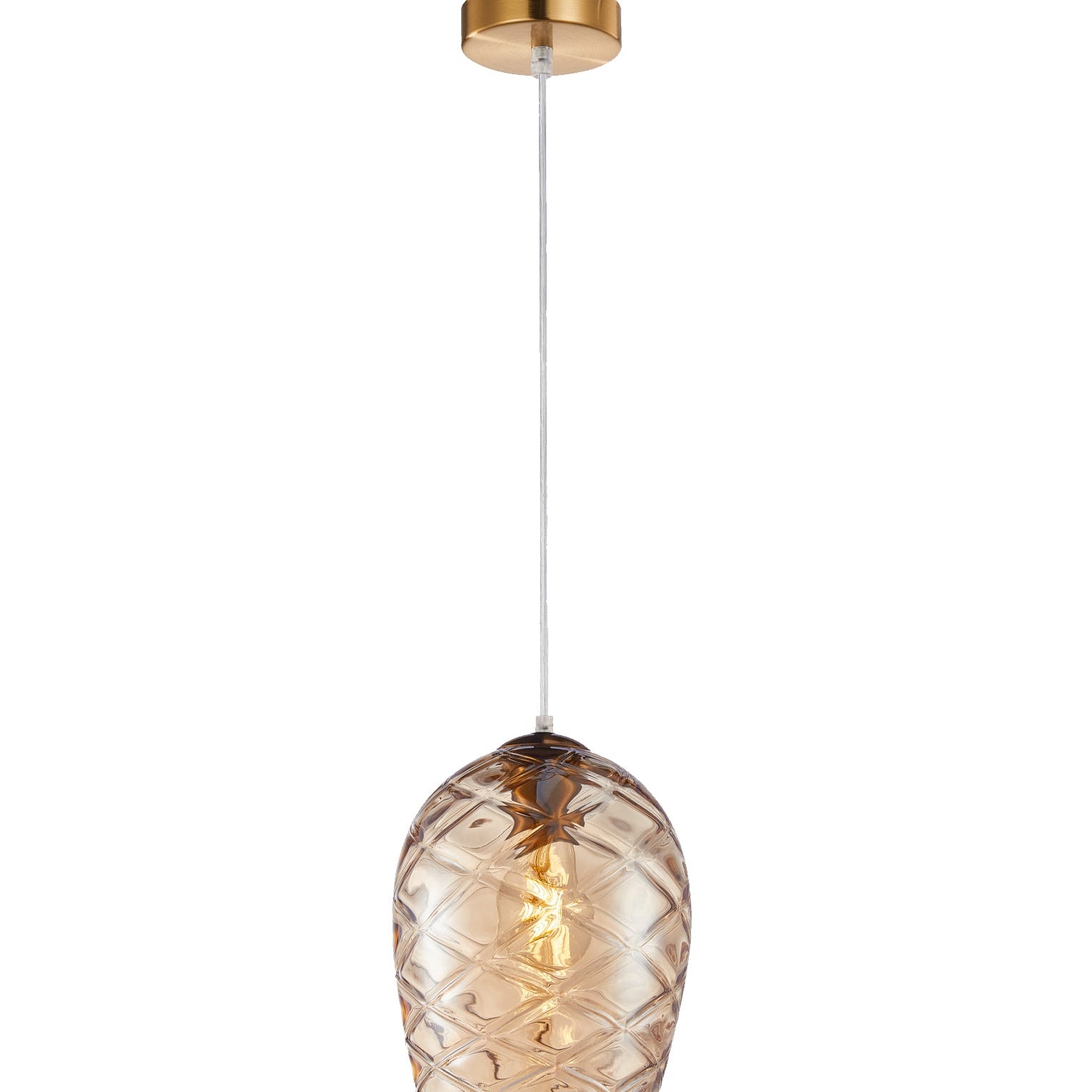 NETA: Interior Wine Glass Shade Segmented Pendant Lights