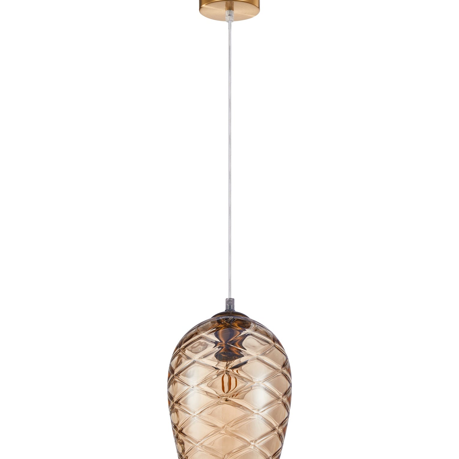 NETA: Interior Wine Glass Shade Segmented Pendant Lights