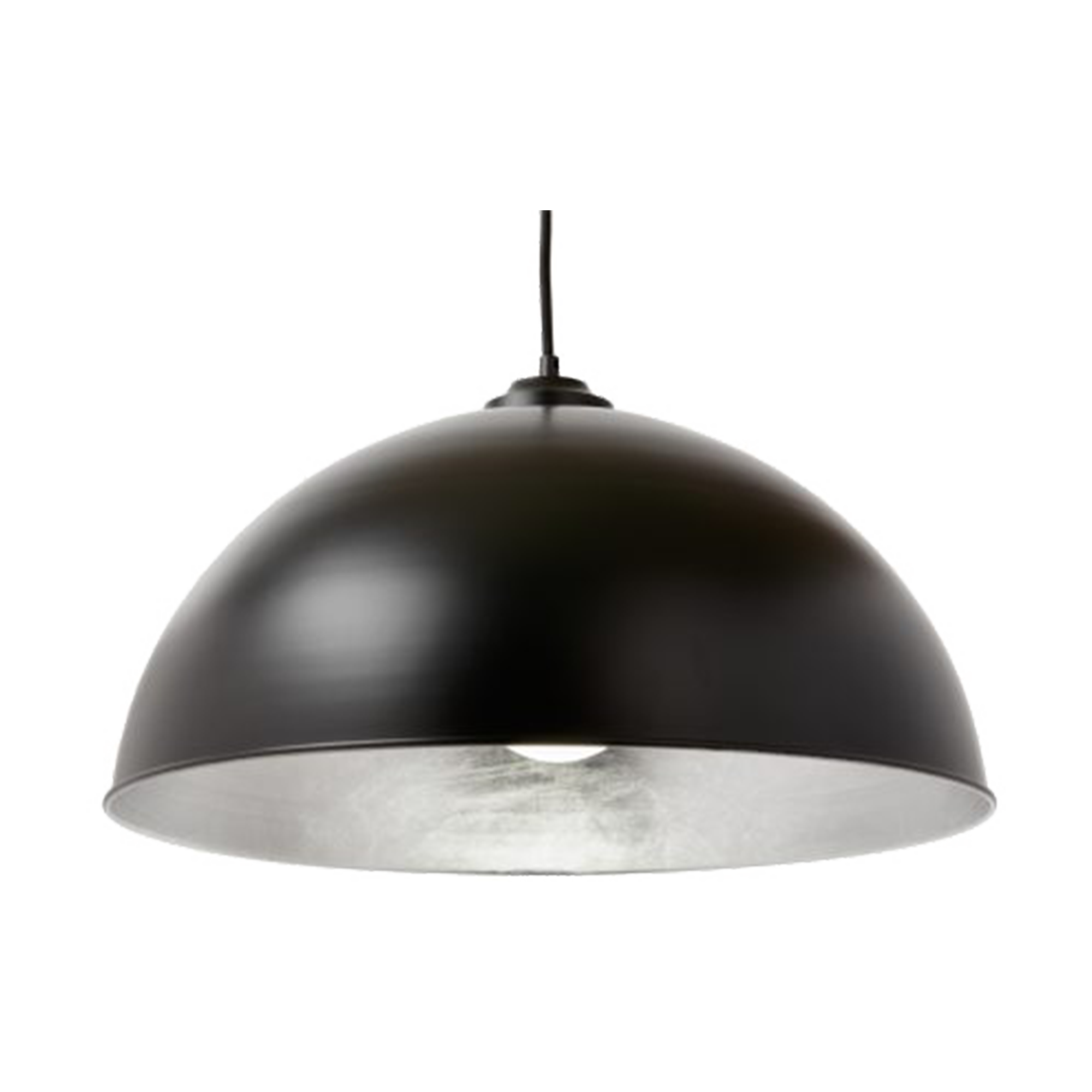 Newport Pendant Light Small, Medium, Large in Black/Copper, Black/Gold, Black/Silver