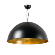 Newport Pendant Light Small, Medium, Large in Black/Copper, Black/Gold, Black/Silver