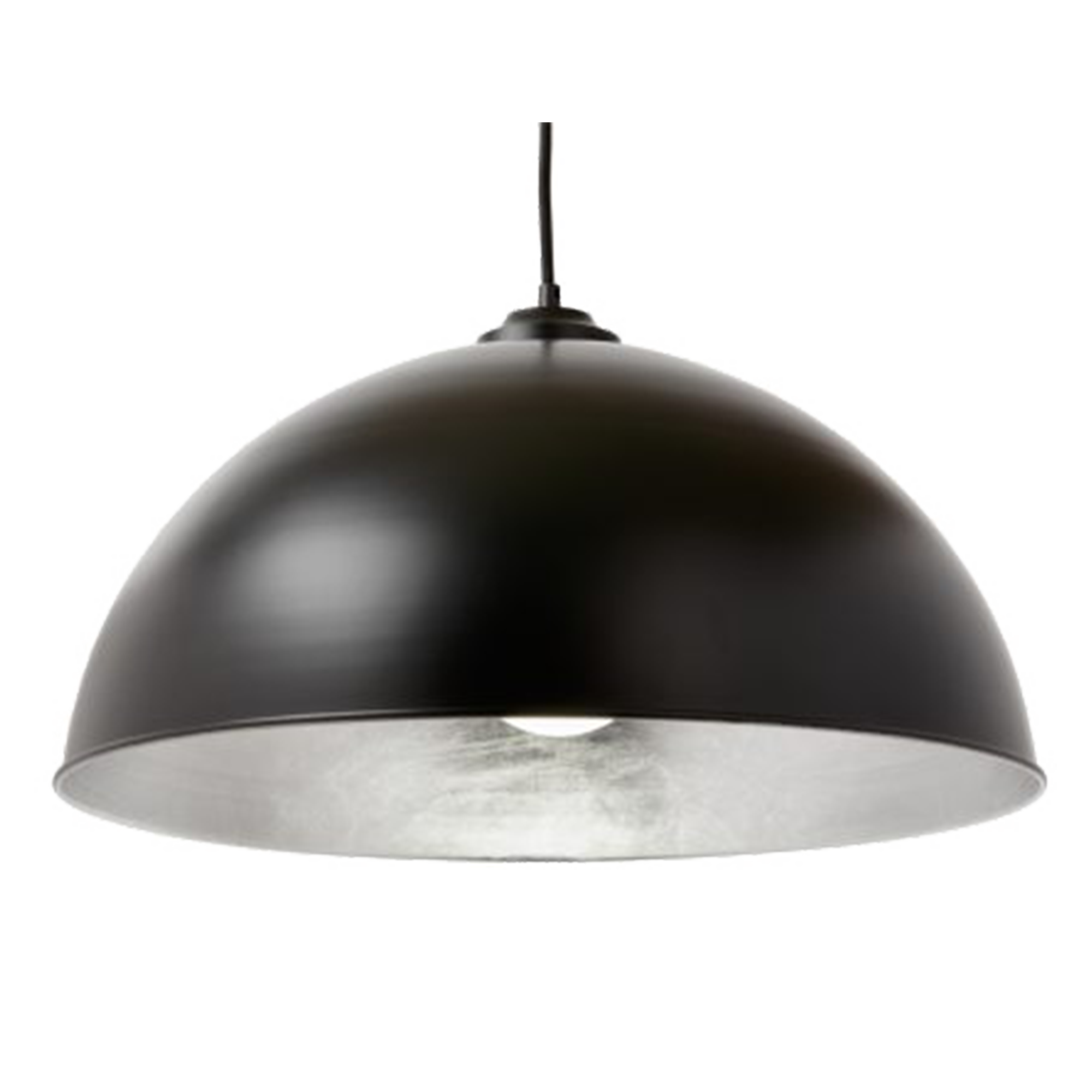 Newport Pendant Light Small, Medium, Large in Black/Copper, Black/Gold, Black/Silver
