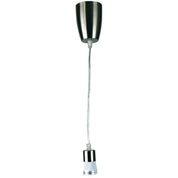 PEG 30 Brushed Chrome - 30cm DIY Suspension B22 Brushed Chrome