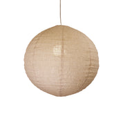 KANTO.60 ROUND FLAX - White Linen Shade Only
