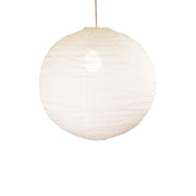 KANTO.60 ROUND WHITE - White Linen Shade Only