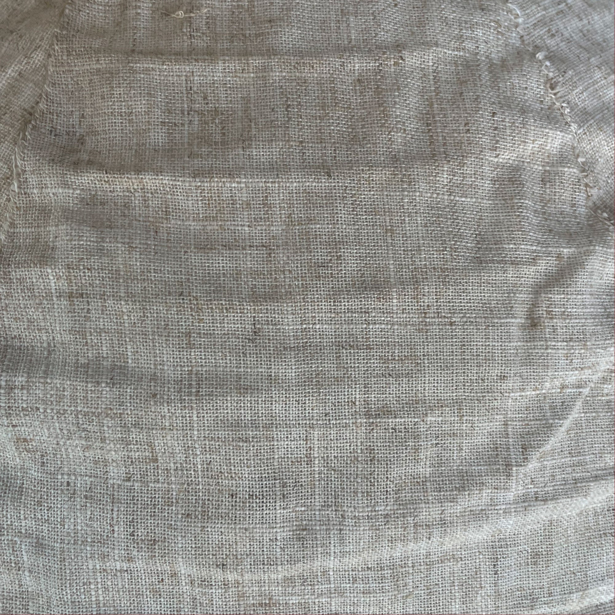 KANTO.60 OVAL FLAX - Flax Linen Shade Only