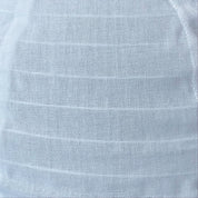 KANTO.60 OVAL WHITE - White Linen Shade Only