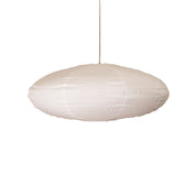 KANTO.60 OVAL WHITE - White Linen Shade Only