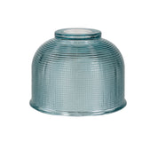 MAISON.15 BLUE - 15cm Retro Halophane Glass Shade