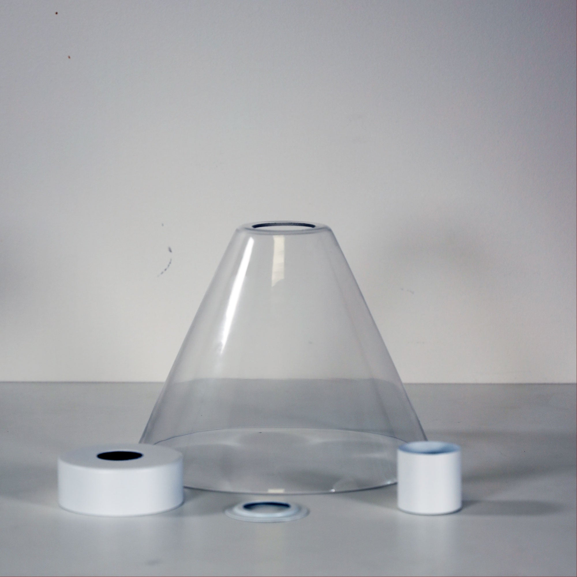 HEATH DIY WHITE - Clear Glass DIY