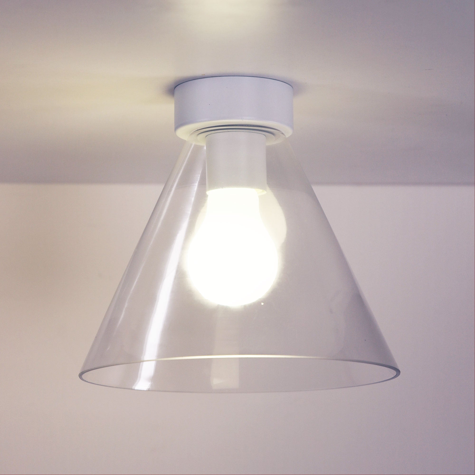 HEATH DIY WHITE - Clear Glass DIY