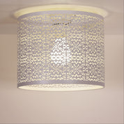 BURSA WHITE - Laser Cut Metal DIY Ceiling Light
