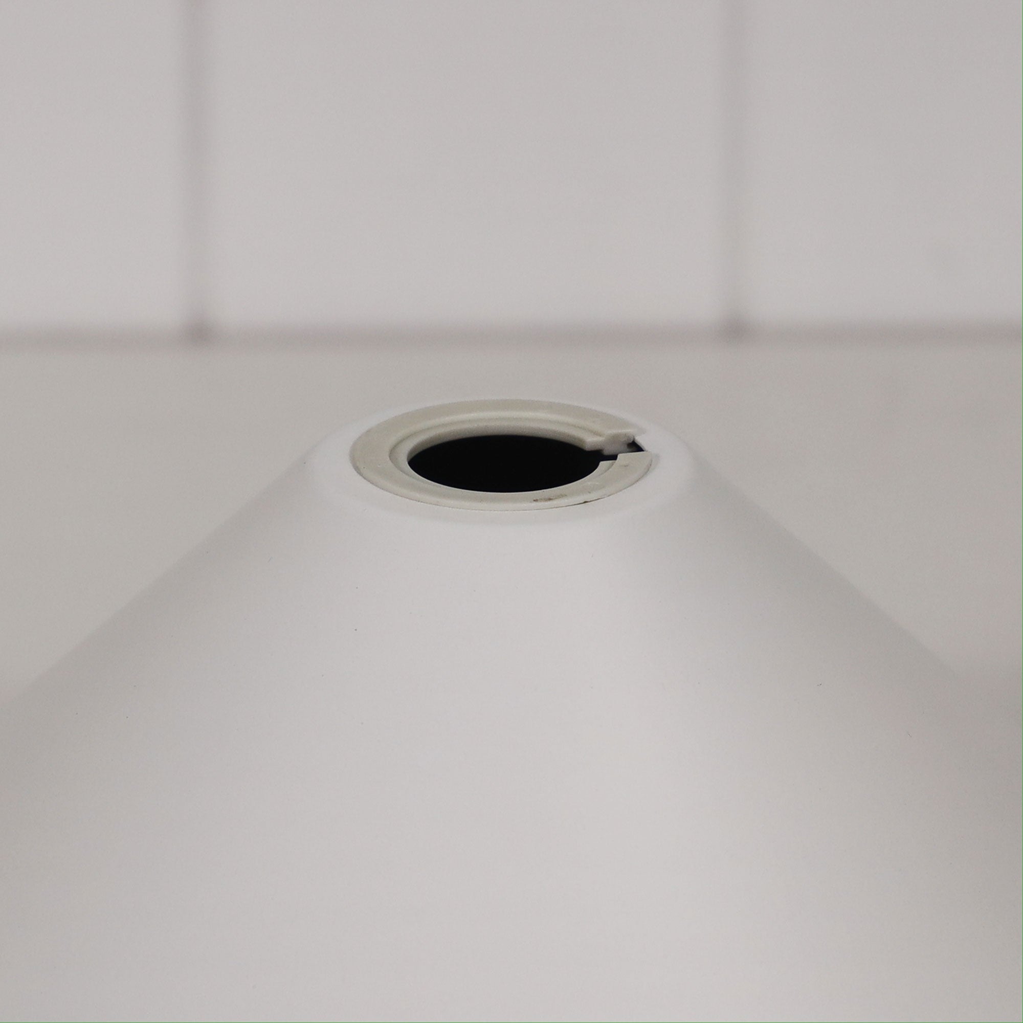 VICTORIANA 30 - 30cm White Traditional Metal Shade