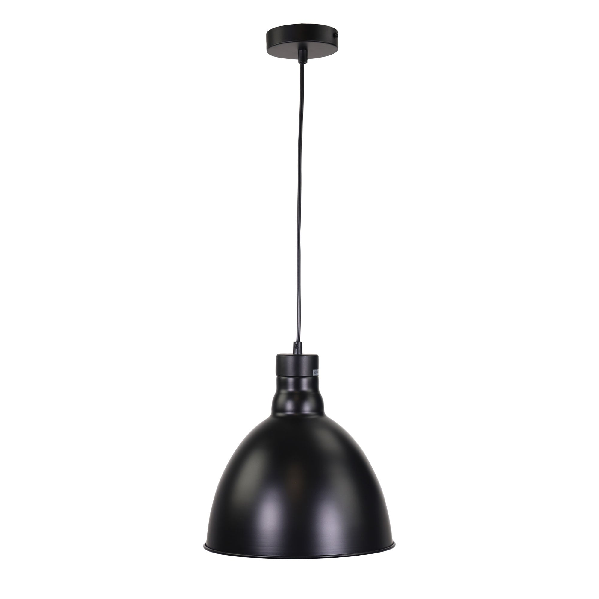 DAWSON.25 BLACK - 25cm Black Barn Style Metal Shade