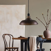 SLATER.38 RUST-FINISH - 38cm Industrial Vintage Shade