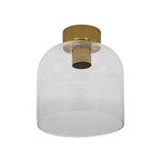 BURTON DIY BRASS - Metal and Glass DIY Shade