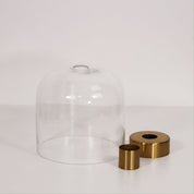 BURTON DIY BRASS - Metal and Glass DIY Shade