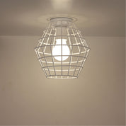 MACI.18 WHITE - Wire Retro Industrial DIY Shade