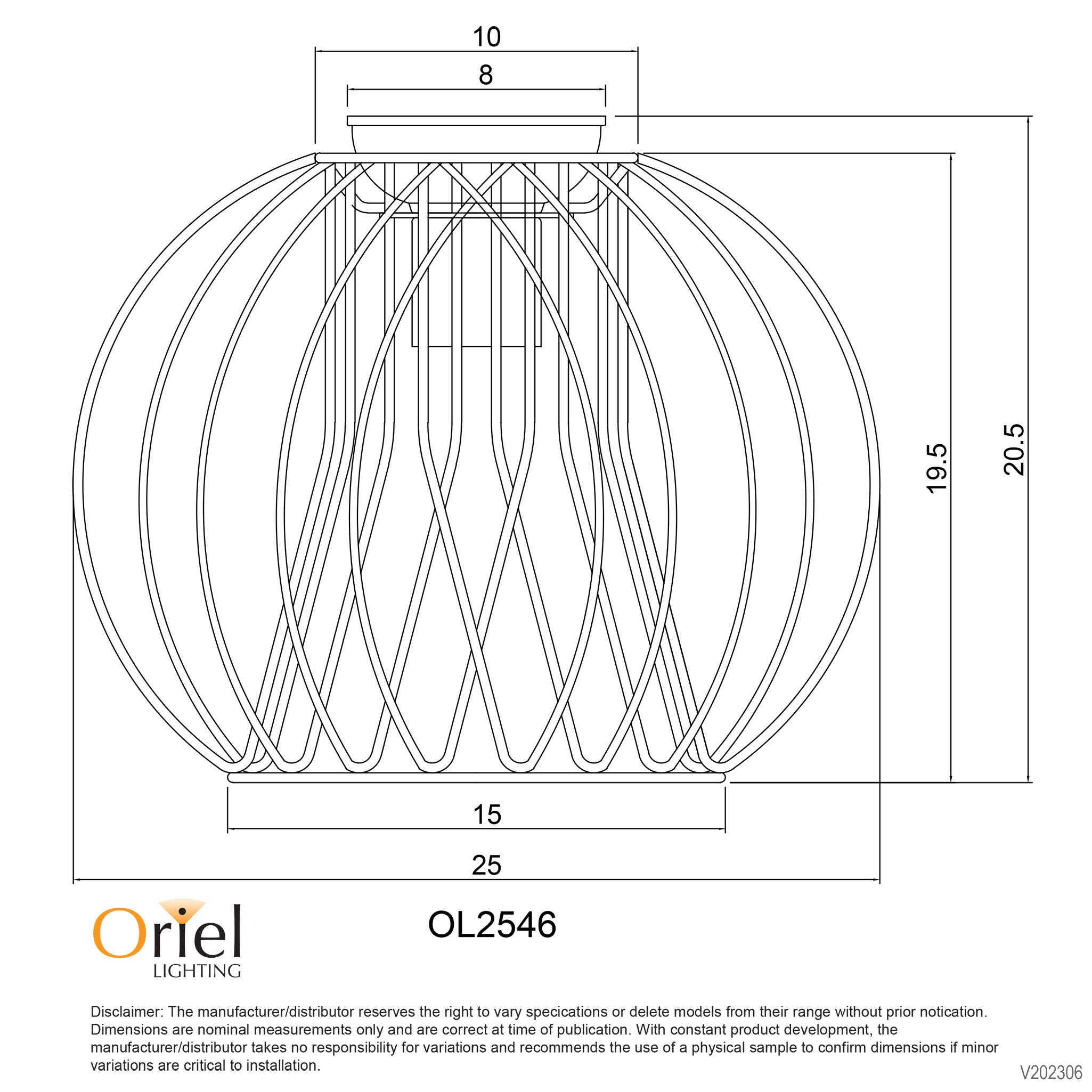 MALO.25 WHITE - Industrial Style DIY Shade