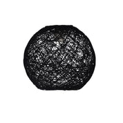 KONO 25 BLACK - 25cm Painted String DIY Shade