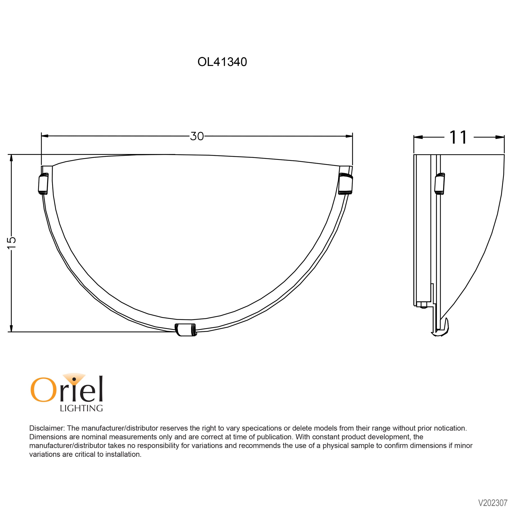 REMO WALL WHITE - Alabaster Glass Wall Light with White Clips