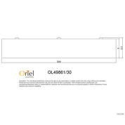 ORBIS.30 WHITE - TriColour LED Ceiling Light