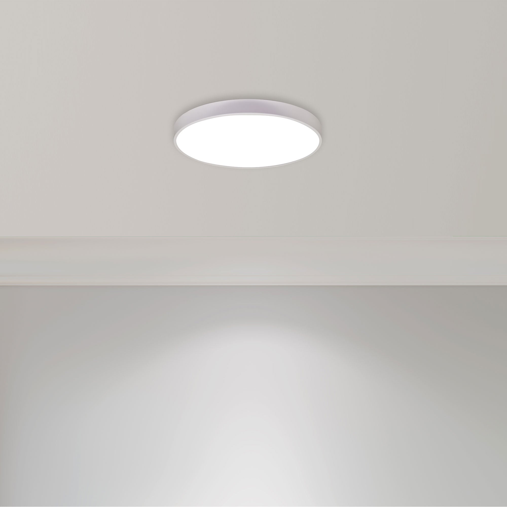 ORBIS.50 WHITE - TriColour LED Ceiling Light