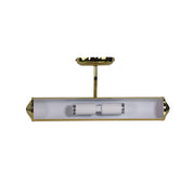 PICTURE LIGHT BRASS - Polished Brass Plated Wall Light