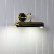 PICTURE LIGHT BRASS - Polished Brass Plated Wall Light