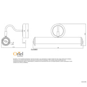 PICTURE LIGHT CHROME - Chrome Plated Wall Light