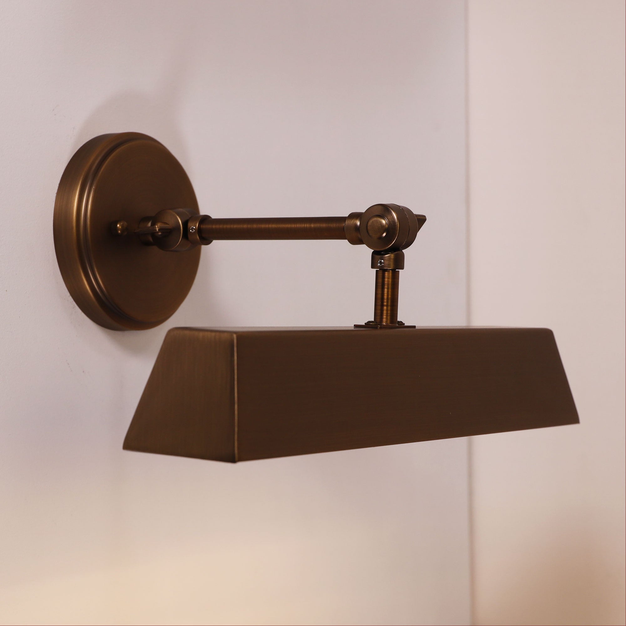 LOXBY BRONZE - Adjustable Metal Wall Light