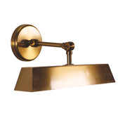 LOXBY SATIN BRASS - Adjustable Metal Wall Light