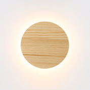 DOT.20 NATURAL WOOD - Tri-Colour LED Wall Light