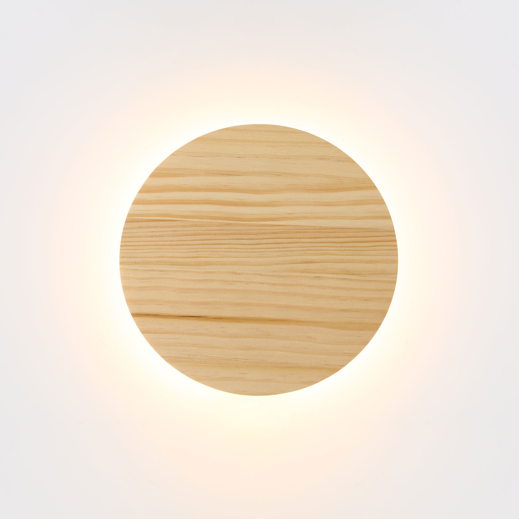 DOT.20 NATURAL WOOD - Tri-Colour LED Wall Light